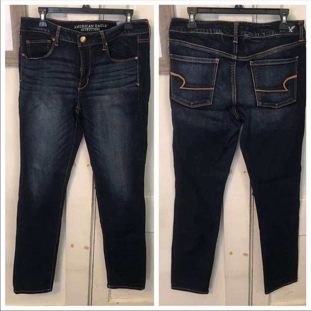 American Eagle Denim X skinny jeans 12 long